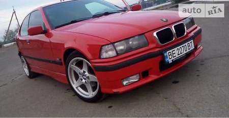 BMW 316 1995  випуску Миколаїв з двигуном 1.6 л газ купе автомат за 4500 долл. 