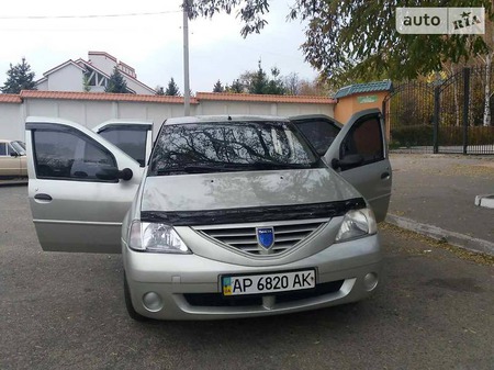 Dacia Logan 2007  випуску Запоріжжя з двигуном 1.4 л бензин седан механіка за 4800 долл. 