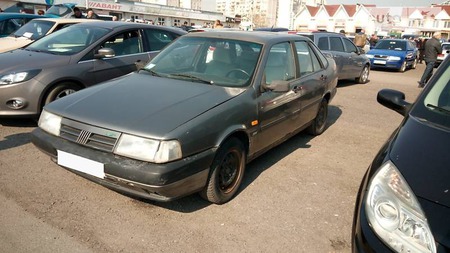 Fiat Tempra 1991  випуску Черкаси з двигуном 1.6 л бензин седан механіка за 1400 долл. 