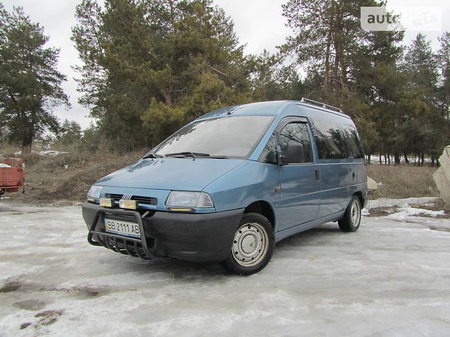 Fiat Scudo 1999  випуску Луганськ з двигуном 1.9 л дизель мінівен механіка за 5200 долл. 