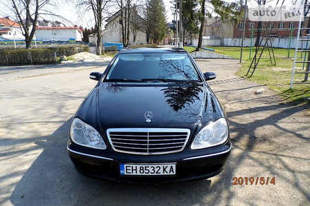 Mercedes-Benz S 220 2005  випуску Івано-Франківськ з двигуном 3.2 л дизель седан автомат за 4500 долл. 