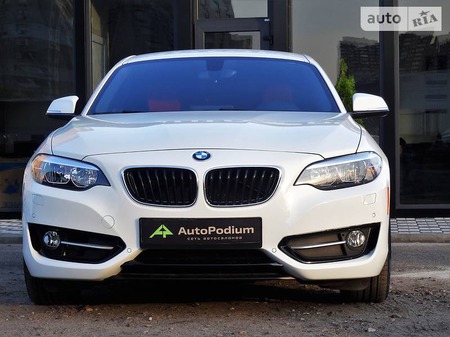 BMW 230 2017  випуску Київ з двигуном 2 л бензин купе автомат за 26700 долл. 