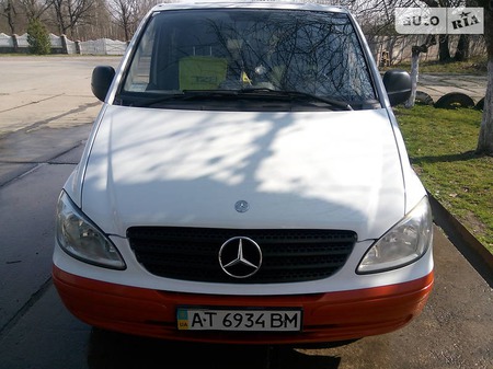 Mercedes-Benz Vito 2007  випуску Івано-Франківськ з двигуном 2.2 л дизель мінівен механіка за 10500 долл. 