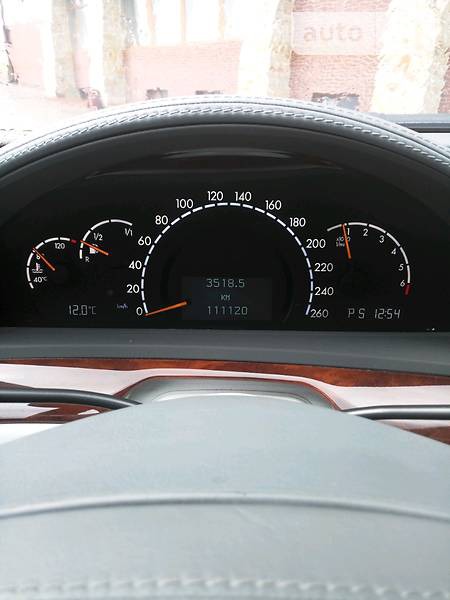 Mercedes-Benz S 600 2002  випуску Київ з двигуном 6 л бензин седан автомат за 7800 долл. 