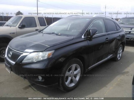 Lexus RX 350 2012  випуску Харків з двигуном 3.5 л бензин позашляховик автомат за 5400 долл. 