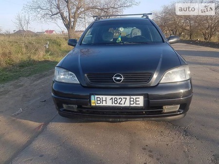 Opel Astra 2001  випуску Одеса з двигуном 1.6 л бензин універсал механіка за 3900 долл. 