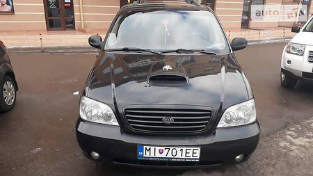 KIA Carnival 2003  випуску Ужгород з двигуном 2.9 л дизель мінівен механіка за 1400 долл. 