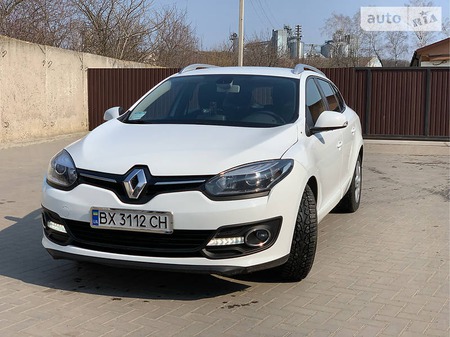Renault Megane 2014  випуску Хмельницький з двигуном 1.5 л дизель універсал механіка за 10400 долл. 
