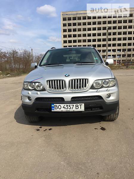 BMW X5 2004  випуску Тернопіль з двигуном 3 л дизель  автомат за 12300 долл. 