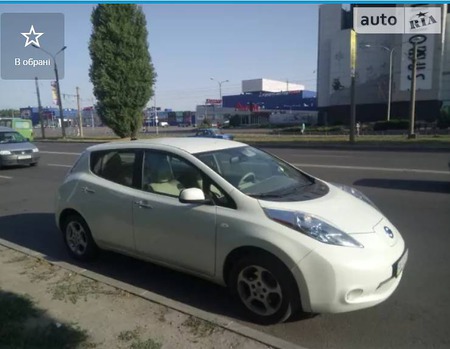 Nissan Leaf 2012  випуску Харків з двигуном 0 л електро хэтчбек автомат за 9000 долл. 