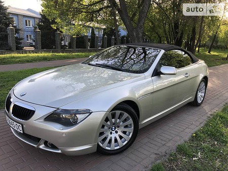 BMW 645 2004  випуску Київ з двигуном 4.4 л бензин кабріолет автомат за 14500 долл. 