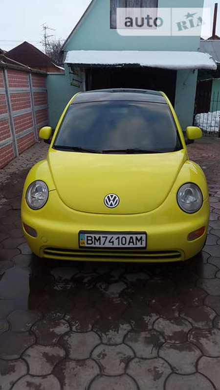 Volkswagen Beetle 1999  випуску Суми з двигуном 2 л бензин купе механіка за 4600 долл. 