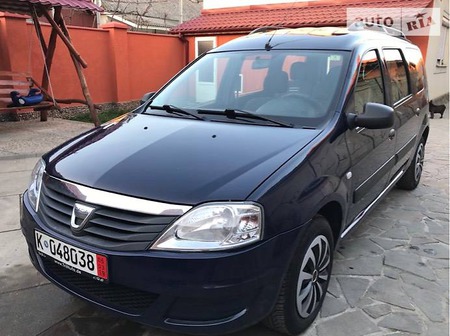 Dacia Logan 2012  випуску Ужгород з двигуном 1.6 л бензин універсал механіка за 7300 долл. 