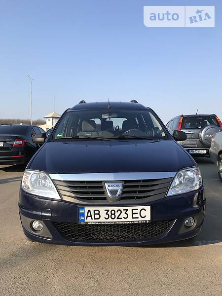 Dacia Logan MCV 2012  випуску Вінниця з двигуном 1.6 л газ універсал механіка за 7850 долл. 