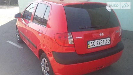 Hyundai Getz 2008  випуску Луцьк з двигуном 1.4 л бензин хэтчбек автомат за 5200 долл. 