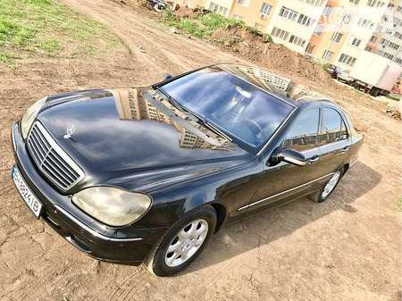 Mercedes-Benz S 430 2001  випуску Одеса з двигуном 4.3 л газ седан автомат за 710 долл. 
