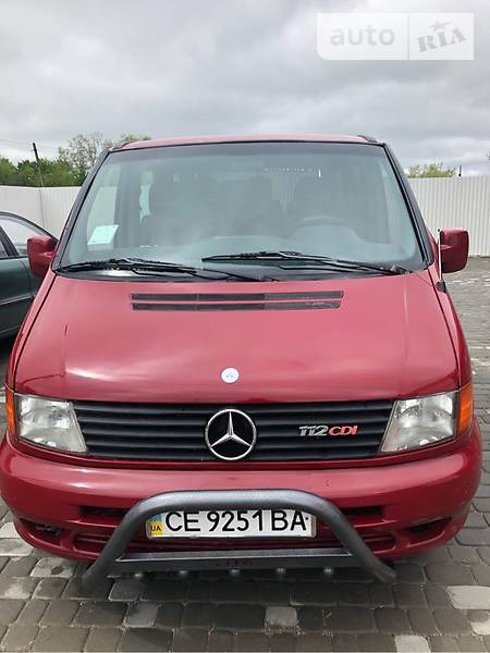 Mercedes-Benz Vito 1999  випуску Чернівці з двигуном 2.2 л дизель мінівен механіка за 5700 долл. 