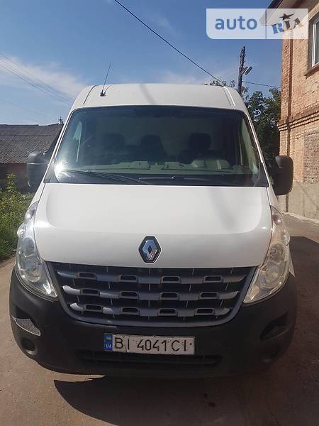 Renault Master 2014  випуску Полтава з двигуном 2.3 л дизель мінівен механіка за 11900 долл. 