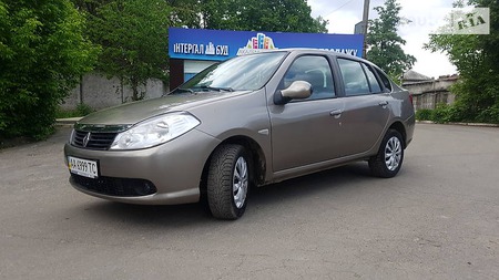 Renault Symbol 2011  випуску Київ з двигуном 1.4 л бензин седан механіка за 5499 долл. 