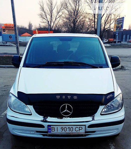 Mercedes-Benz Vito 2006  випуску Полтава з двигуном 2.2 л дизель універсал механіка за 6500 долл. 