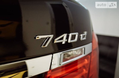 BMW 740 2011  випуску Одеса з двигуном 3 л дизель седан автомат за 33900 долл. 