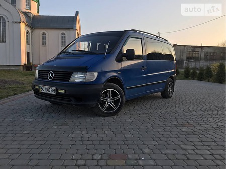 Mercedes-Benz Vito 2002  випуску Львів з двигуном 2.2 л дизель мінівен механіка за 6500 долл. 