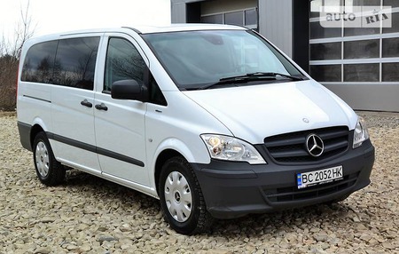 Mercedes-Benz Vito 2011  випуску Львів з двигуном 0 л дизель мінівен механіка за 16300 долл. 