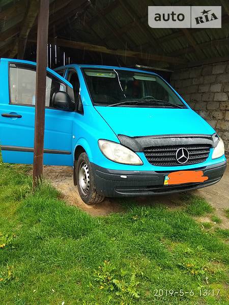 Mercedes-Benz Vito 2005  випуску Львів з двигуном 2.2 л дизель мінівен механіка за 6300 долл. 