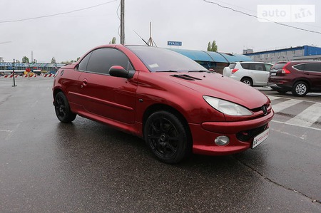 Peugeot 206 2003  випуску Харків з двигуном 1.6 л газ кабріолет автомат за 5000 долл. 