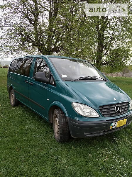 Mercedes-Benz Vito 2004  випуску Львів з двигуном 2.2 л дизель мінівен механіка за 7300 долл. 