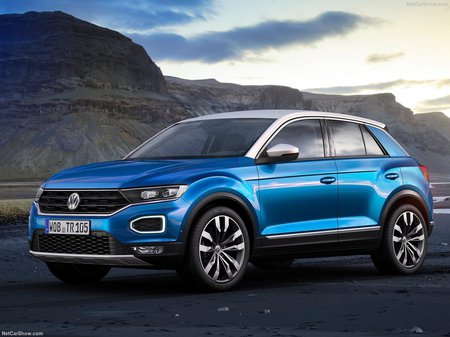 Volkswagen T-Roc 2019  випуску  з двигуном 1.5 л бензин кросовер автомат за 639397 грн. 