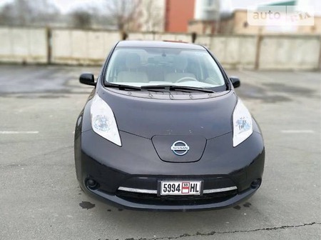 Nissan Leaf 2013  випуску Тернопіль з двигуном 0 л електро хэтчбек автомат за 10500 долл. 