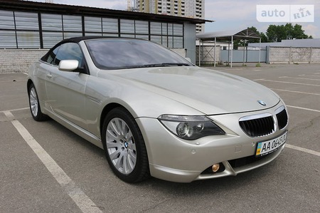 BMW 645 2005  випуску Київ з двигуном 4.4 л бензин кабріолет автомат за 14200 долл. 