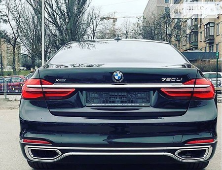 BMW 760 2016  випуску Одеса з двигуном 4.4 л бензин седан автомат за 76500 долл. 