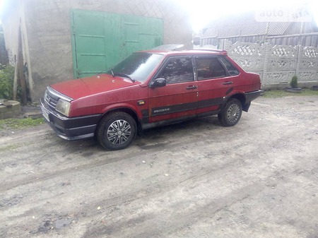 Lada 21099 1996  випуску Хмельницький з двигуном 1.5 л газ седан механіка за 1850 долл. 