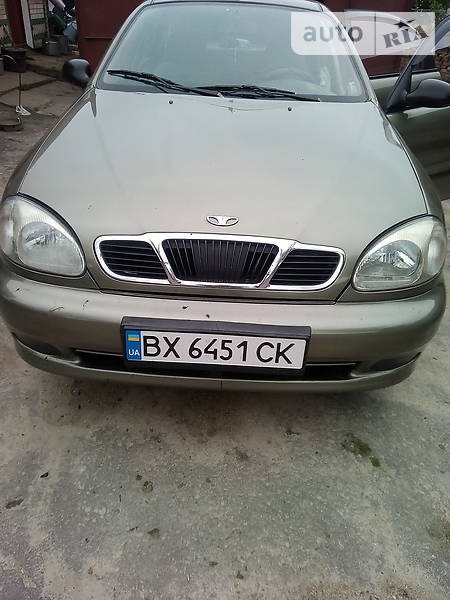 Daewoo Lanos 2007  випуску Хмельницький з двигуном 1.5 л газ седан механіка за 3650 долл. 