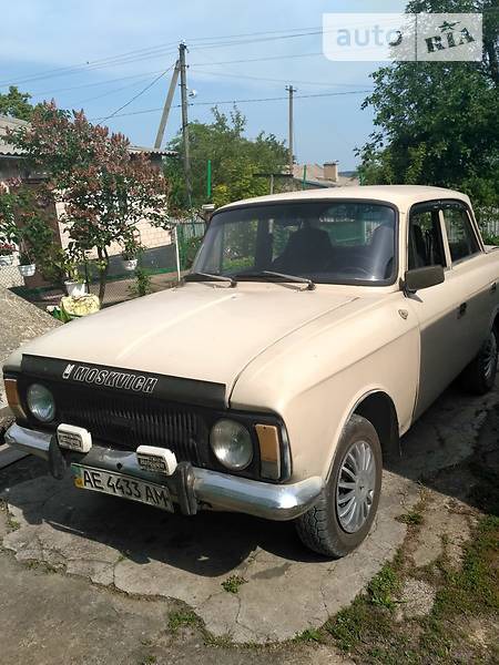 Москвич 412 1984  випуску Дніпро з двигуном 1.5 л газ седан механіка за 1500 долл. 
