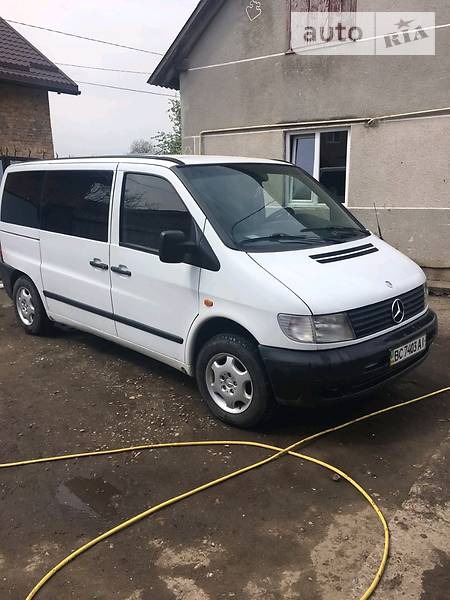 Mercedes-Benz Vito 2002  випуску Львів з двигуном 2.2 л дизель мінівен механіка за 5500 долл. 