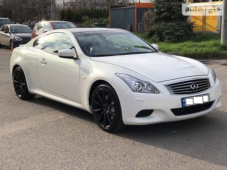 Infiniti G37 2010  випуску Одеса з двигуном 3.7 л бензин купе автомат за 16700 долл. 