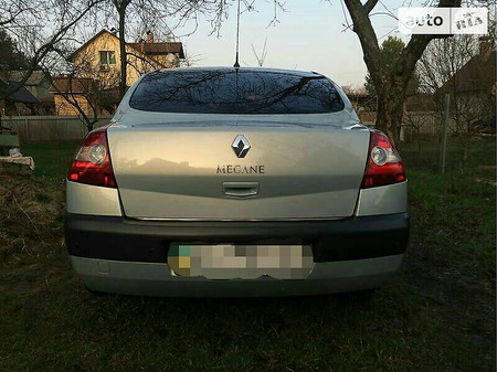Renault Megane 2005  випуску Житомир з двигуном 1.6 л газ седан механіка за 6250 долл. 