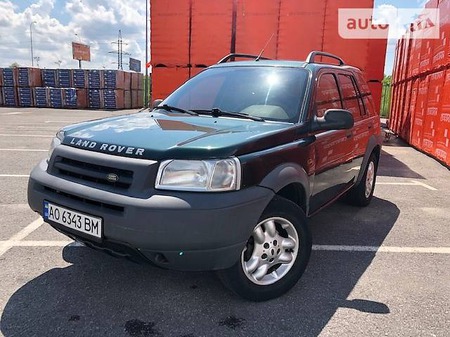 Land Rover Freelander 2001  випуску Ужгород з двигуном 2.5 л газ позашляховик автомат за 7400 долл. 