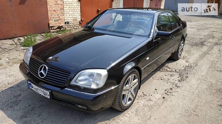 Mercedes-Benz CL 600 1997  випуску Київ з двигуном 6 л бензин купе автомат за 17500 долл. 