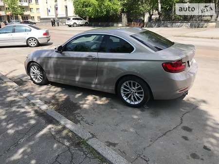 BMW 228 2014  випуску Київ з двигуном 2 л бензин купе автомат за 17999 долл. 