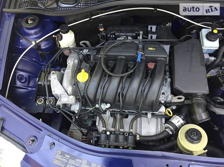 Dacia Logan MCV 2007  випуску Рівне з двигуном 1.6 л газ універсал механіка за 5450 долл. 