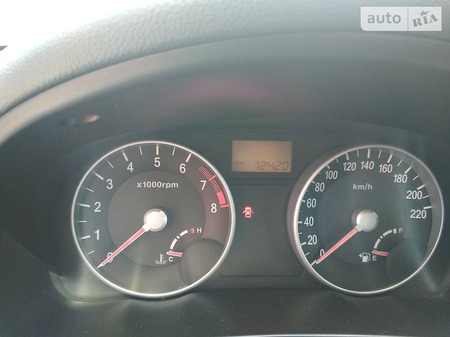 Hyundai Accent 2008  випуску Полтава з двигуном 1.4 л газ седан автомат за 7500 долл. 