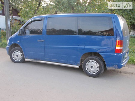 Mercedes-Benz Vito 1997  випуску Івано-Франківськ з двигуном 2.3 л дизель мінівен механіка за 4600 долл. 