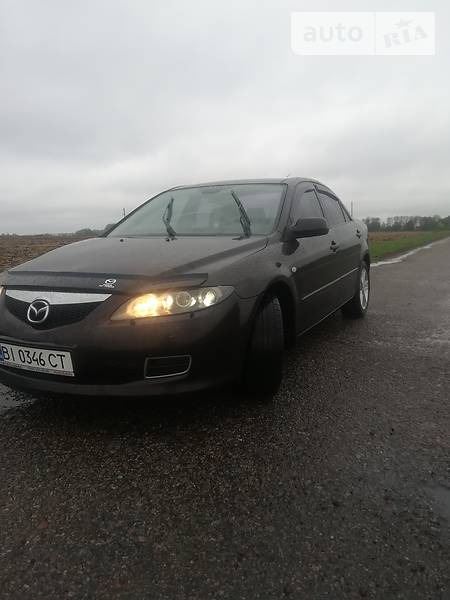 Mazda 6 2007  випуску Полтава з двигуном 2 л газ седан механіка за 6999 долл. 