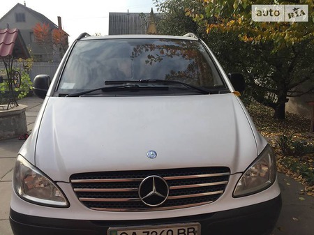 Mercedes-Benz Vito 2005  випуску Черкаси з двигуном 2.2 л дизель мінівен механіка за 7200 долл. 