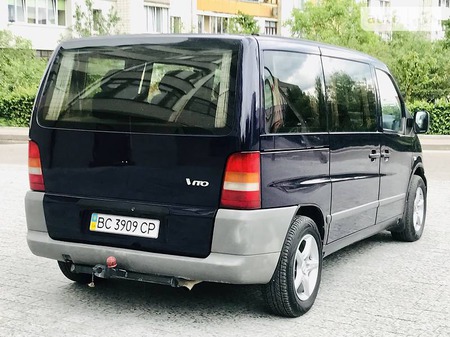 Mercedes-Benz Vito 2002  випуску Львів з двигуном 2.2 л дизель мінівен механіка за 6699 долл. 