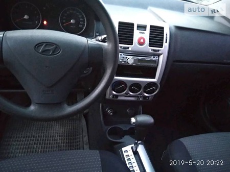 Hyundai Getz 2007  випуску Дніпро з двигуном 1.4 л бензин хэтчбек автомат за 6500 долл. 